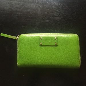 Kate Spade Leather Zip Around Wallet