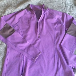Athleta XL quarter-zip pullover