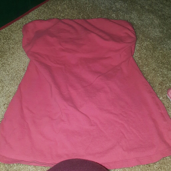 Pink tubetop