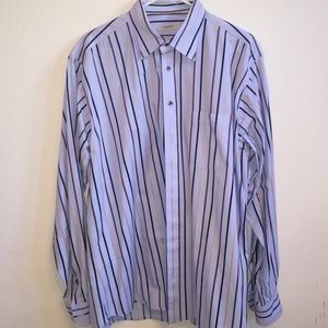 Burberry Striped Dress Shirt XL