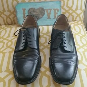 J. Murphy black dress shoes. Size 14