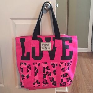 Pink Duffle Bag