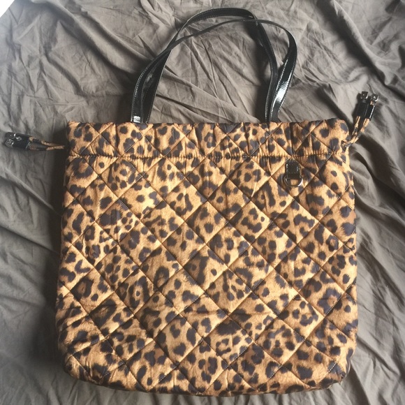 Authentic Michael Kors Leopard Tote💕