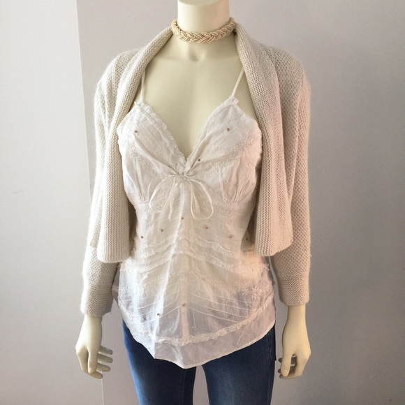 Vintage Embroidered Lacey Top