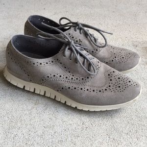 Cole Haan Zero Grand Oxford Suede Sneakers