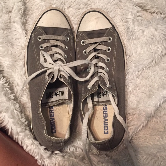 Gray converse excellent lightly used condition