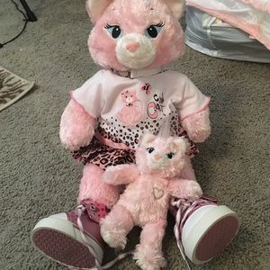 Build a bear with clothes and mini me