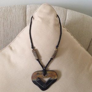 Unique heart necklace