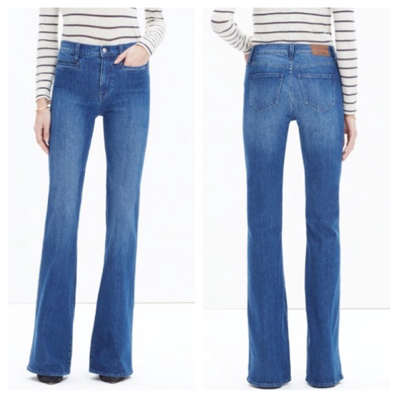 Madewell Denim - HP✨ NEW Madewell Flea Market Flare Jeans Dark Wash