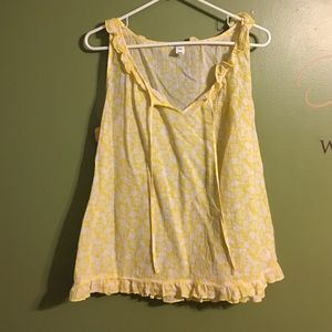 Yellow tank