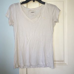 White Abercrombie Kids Tee