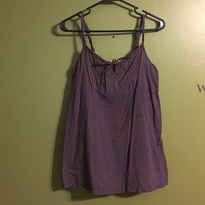 Purple tank