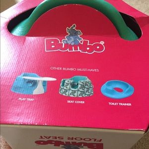 Bumbo. Turquoise. Used 2x