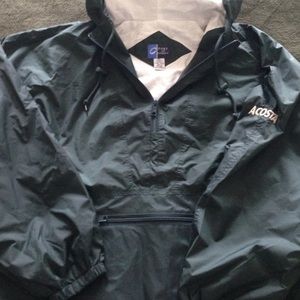 Pine green windbreaker