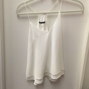 Never worn white tank top