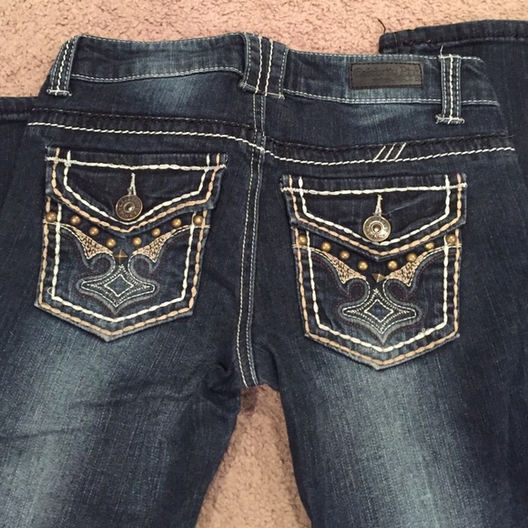 Dark washed jeans