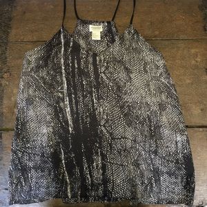 H&M Conscious Collection Strappy Top Size 8