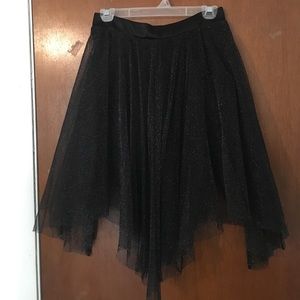 Disney sparkly layered skirt