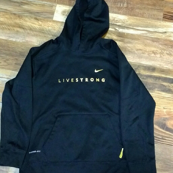 Nike live strong hoodie