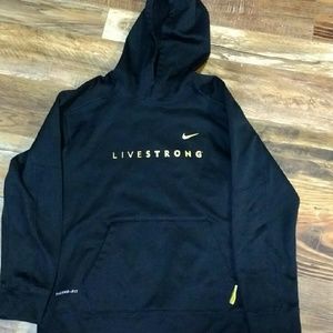 Nike live strong hoodie