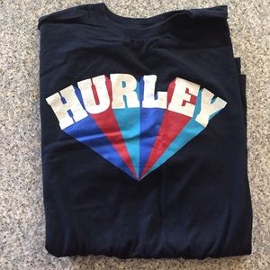 Hurley blue shirt xl