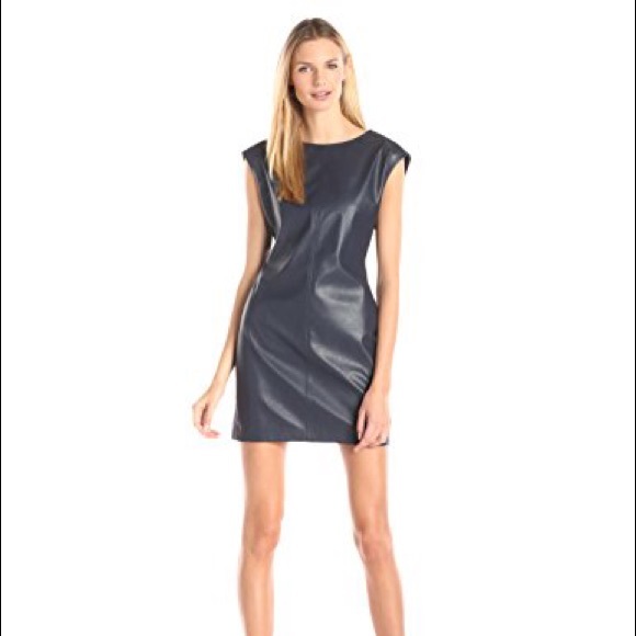 bcbg faux leather dress BCBGMaxAzria | Dresses | Maxazria Babette Vest