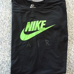 Nike air slim fit shirt black xl