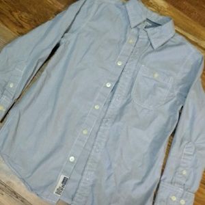 Pin stripe button up