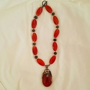 Amber Colored necklace