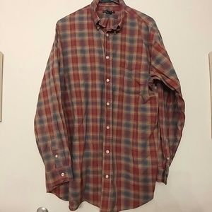 Mens Button Down Casual Shirt