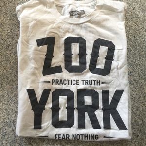 Zoo York shirt white xl