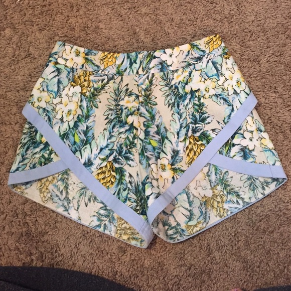 Lf floral shorts