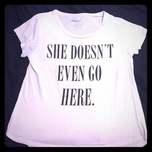 Mean Girls short sleeved T