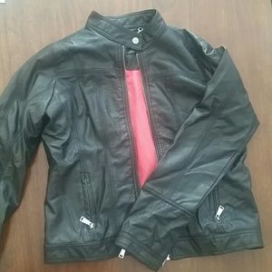 Jou Jou faux leather jacket