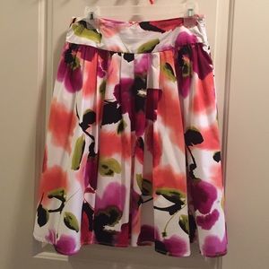 Flowered skirt