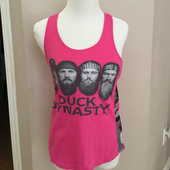 Duck dynasty tank top pink💗💗 - Picture 1 of 2