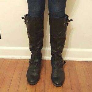 Black Steve Madden Boots