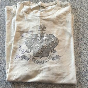 Express cream shirt xl