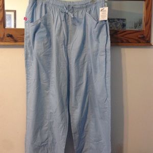 Brand new light blue size 28 T lightweight pants