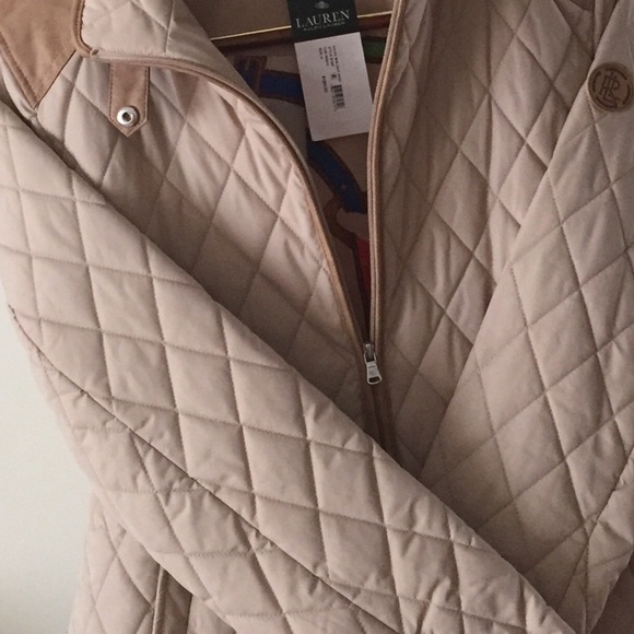 RL quilted jacket