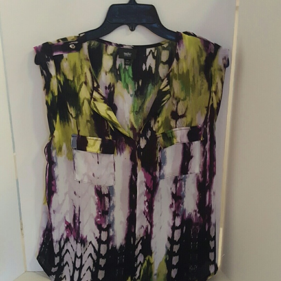 Multi colored top