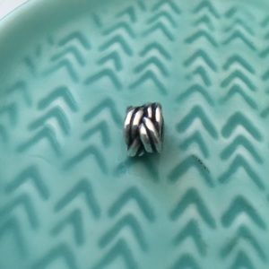 authentic Pandora forget me not bead