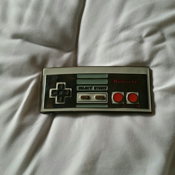 Nintendo belt buckle