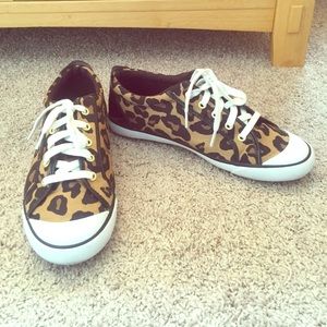 Coach Cheetah print sneakers