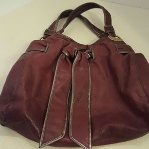 Kooba wine colored bag