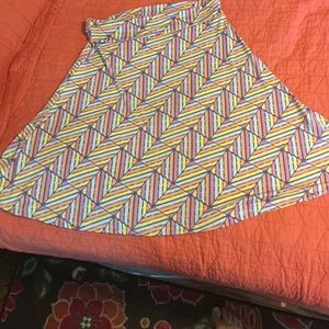 Lularoe Azure skirt. Large. Worn twice