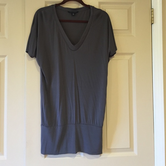 Banana Republic Tops - Banana Republic Slate Gray Tunic