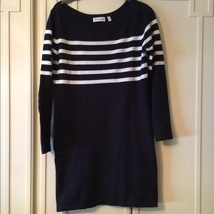 Navy 525 America sweater dress