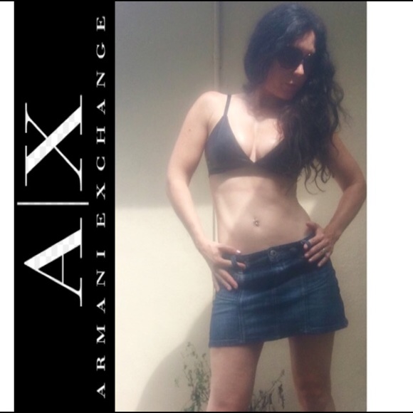 ❤️Armani Exchange denim skirt size 2