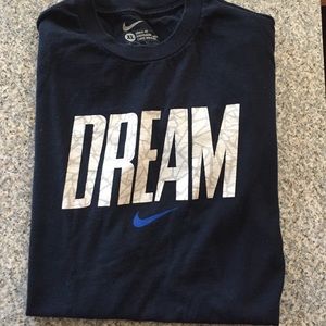 Nike blue dream shirt xl